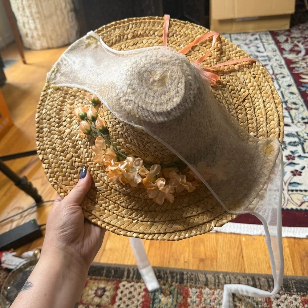 DIY cottagecore hat